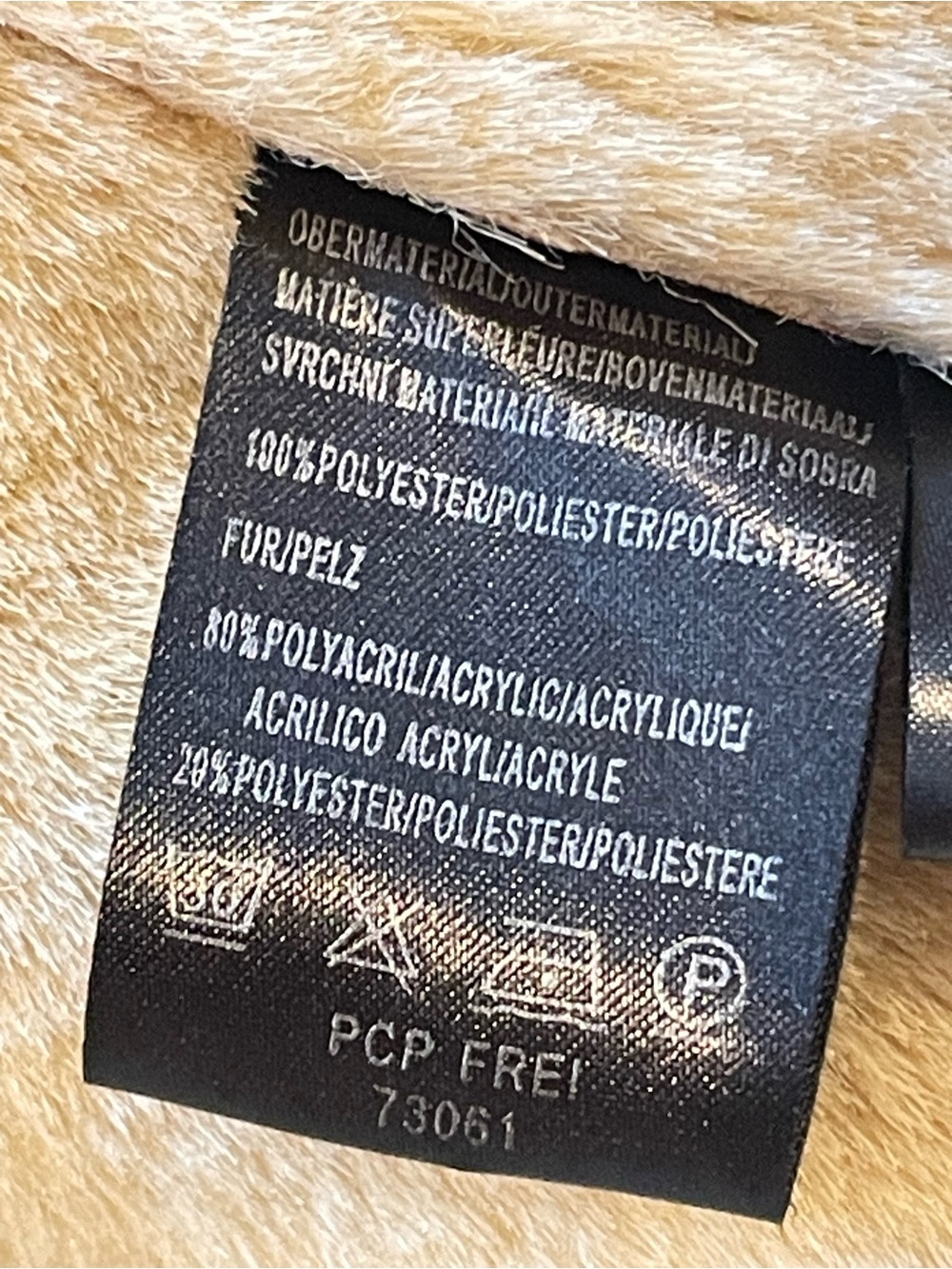 Mauritius Plush Shearling Aviator Jacket EUC - size small - Picture 5 of 5